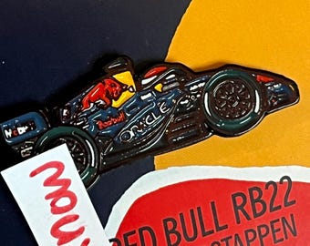 Driver Number "3" Red Bull RB22 2026 F1 Pin Badge Unique Gift for F1 Collector
