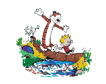 Calvin and Hobbes Art Print – Giclee Fine Art Reproduction