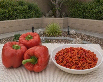Freeze Dried Red Bell Pepper