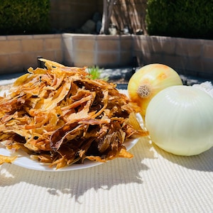 Dehydrated and Sliced Dried Caramelized Sweet Onions