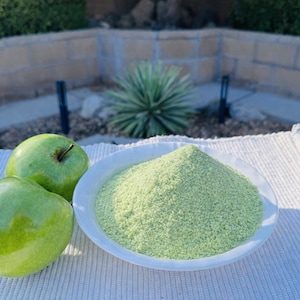 Freeze Dried Granny Smith  Apple Powder