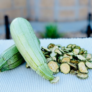 Dehydrated and Sliced Dried Mexican Squash