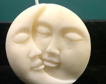 Sun and Moon Nude Candles