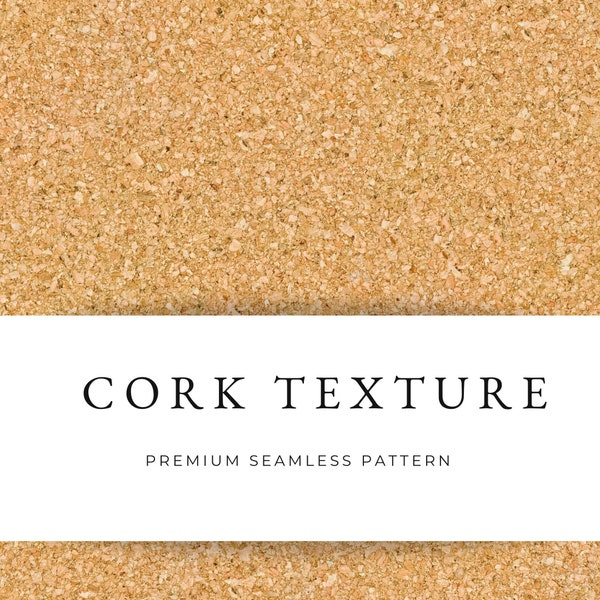 Cork Texture Seamless Pattern, Natural Cork Repeat Pattern, Wood Seamless Digital Papers, PNG,  Modern printable design