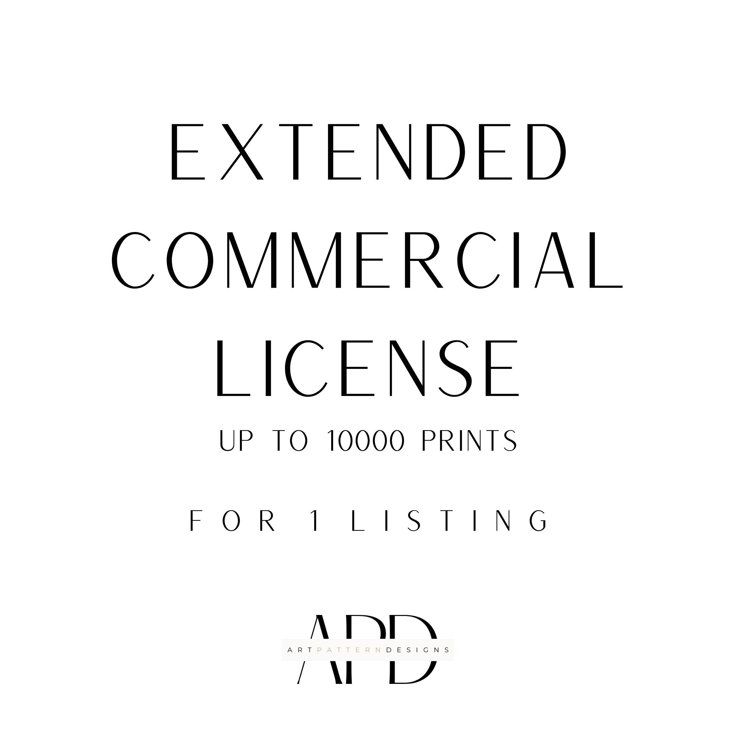 Extended Commercial Use License