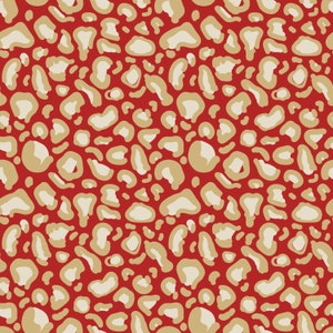 Christmas Leopard print seamless pattern, Cheetah Seamless File texture, animal skin printable design, for commercial use PNG