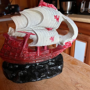 vintage cast iron doorstop