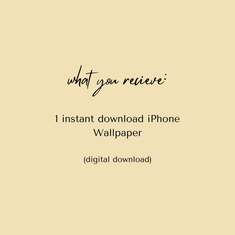 Neutral Aesthetic iPhone Wallpaper | Abstract Trendy iPhone Home Screen