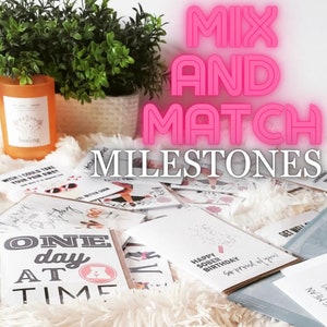 MIX AND MATCH Meilenstein 5 Karten Ihrer Wahl!