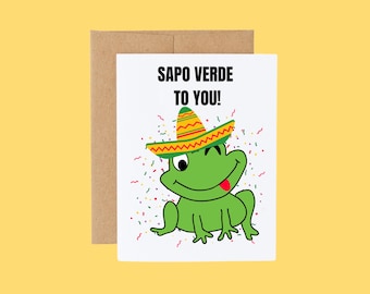 Sapo Verde to you| Cumpleanos\ Happy Birthday