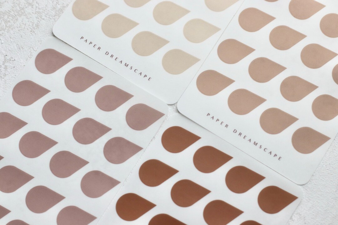 Large Drop Stickers (1 Sheet) - Etsy