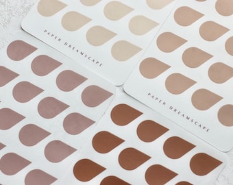 Large Drop Stickers (1 Sheet)