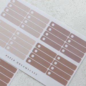 To Do Box Stickers (1 Sheet)