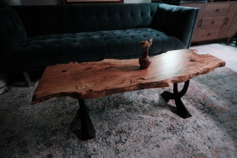 Olive Wood Coffee Table Etsy