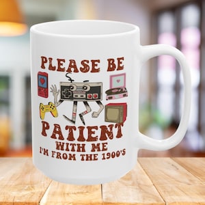 Lustige Retro Zitat Kaffeetasse: Humorvolles Geschenk für Oma, Mutter