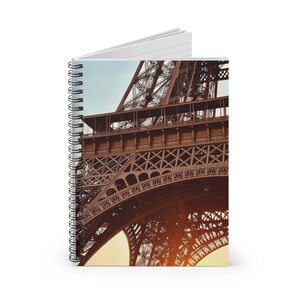 Eiffel Tower - Paris France Spiral Notebook - Ruled Line