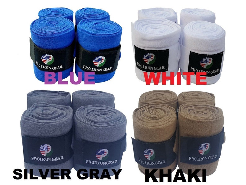 Horse Fleece Wraps Bandages/polo Wraps/stable Wraps Equestrian Etsy