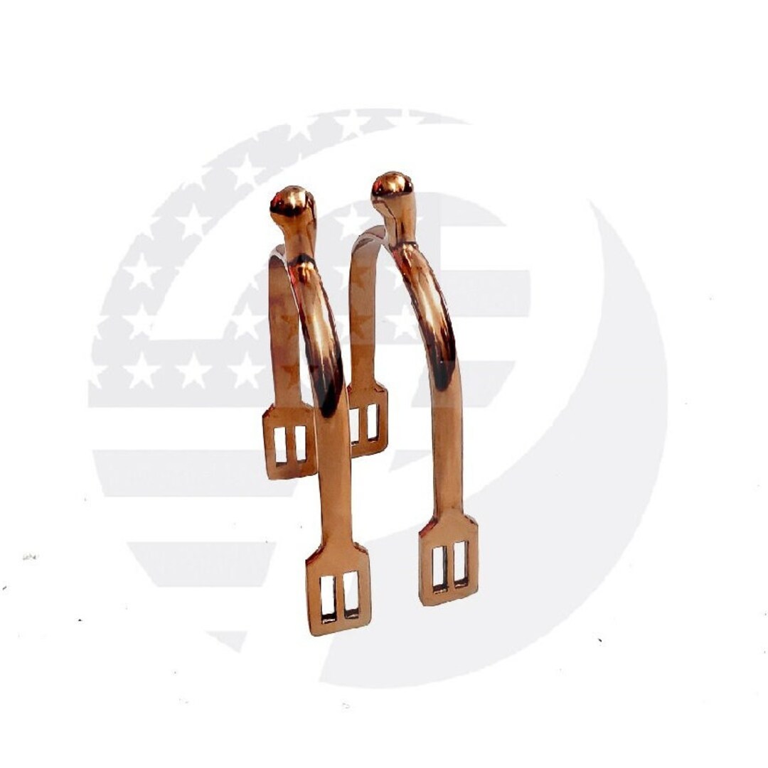 Rose Gold Horse Spurs Horse Riding Spurs Light Weight Spurs Etsy