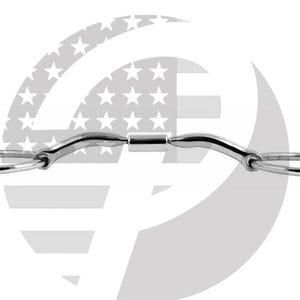 May include: A silver-colored metal horse bit featuring two circular rings on the ends connected to a central curved mouthpiece with a smooth, cylindrical joint in the middle. The metal has a polished, reflective finish throughout the entire structure.