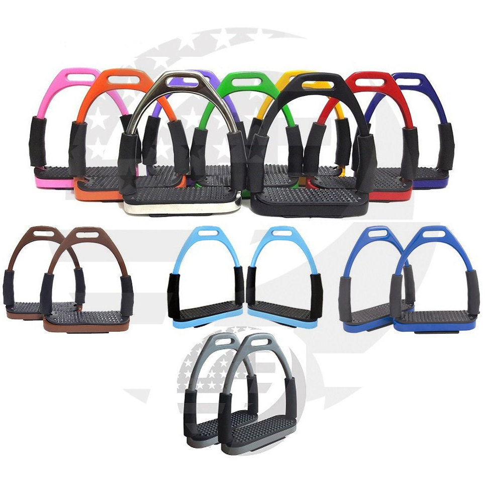 4.75 Inch Horse Flexible Safety Stirrups 5 Inch Horse Riding Etsy