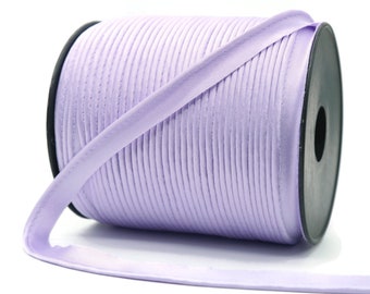 Amethyst Satin Piping Trim, Available in 25 Colors, Edge Trim, Cord Trim, Satin Cord, Piping Cord supplies for Pillows, Draperies, etc.