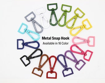 Swivel Snap Hook, Purse Hook, Swivel Hook Clips, Heavy Duty Snap, Versatile Hardware, For Bags, Straps, Keychains, and More