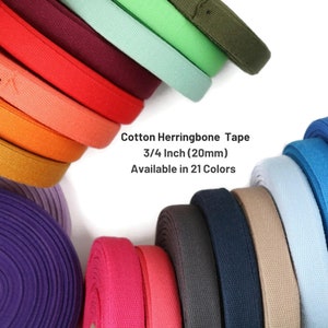 5 Yards Cotton Webbing 2 Inch Wide Webbing Soft Cotton CAE1114 