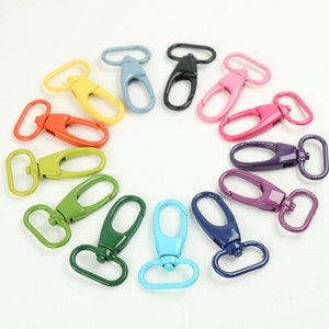 Swivel Clasp, Purse Hook, Swivel Hook Clips, Heavy Duty Snap, Swivel Snap Hook, Versatile Hardware, For Bags, Straps, Keychains, and More image 3