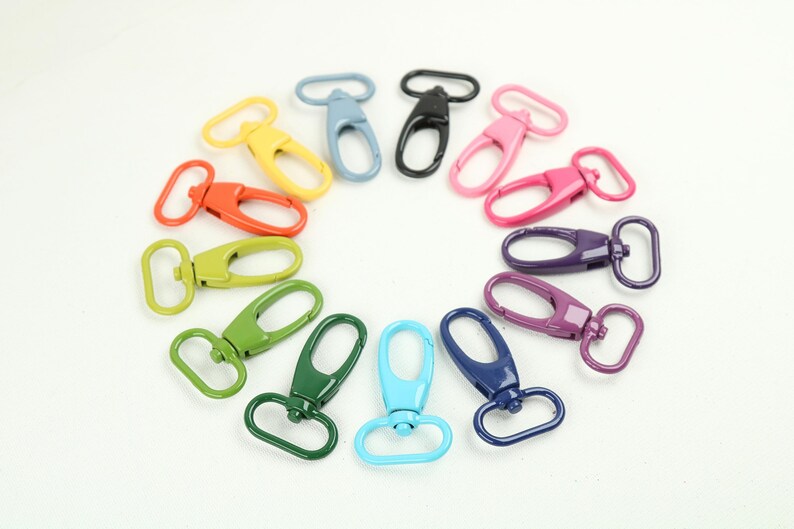 Swivel Clasp, Purse Hook, Swivel Hook Clips, Heavy Duty Snap, Swivel Snap Hook, Versatile Hardware, For Bags, Straps, Keychains, and More image 3