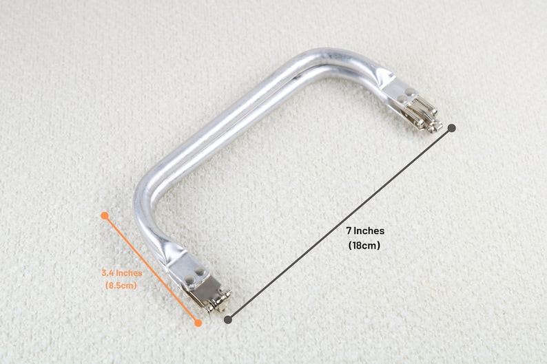 Versteckter Taschenrahmen, Geldbörsenrahmen, Geldbörsen-Hardware, Doktortaschen, Reisetaschenrahmen, Metallgeldbörsenrahmen, Geldbörse, die Versorgung liefert, Röhrenkupplung Bild 4