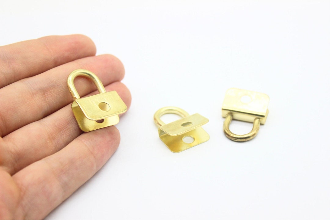 D Ring Bags Starp Connector ,brass Tone 1 Pack of 4 Pcs Can Be Used on