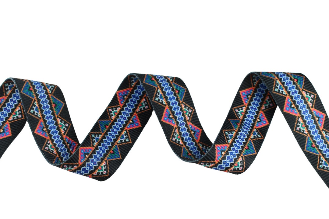 Ethnic Pattern Webbing 2 Inches Canvas Webbing 50mm Colorful - Etsy