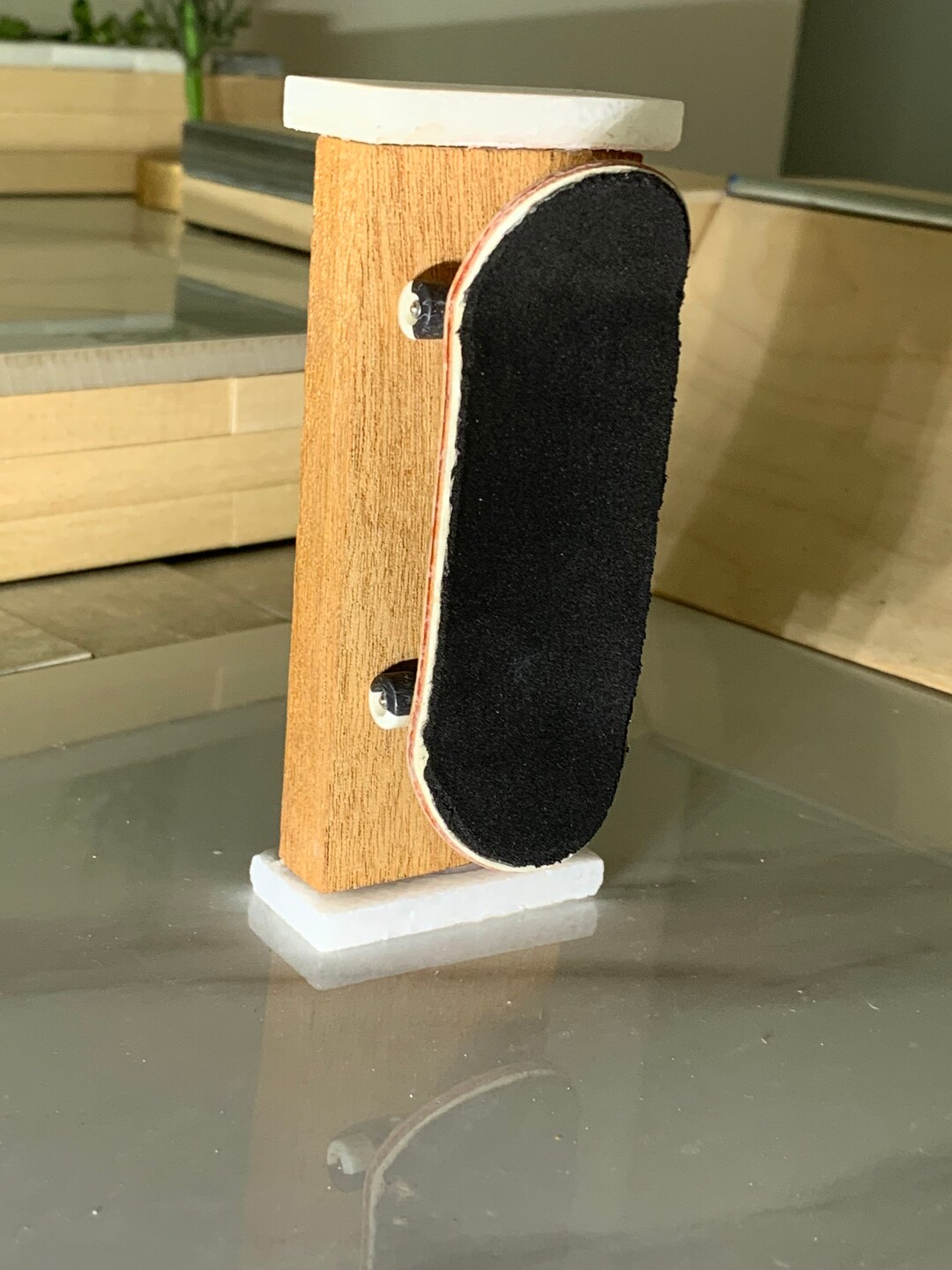 Wooden Fingerboard Stand Etsy