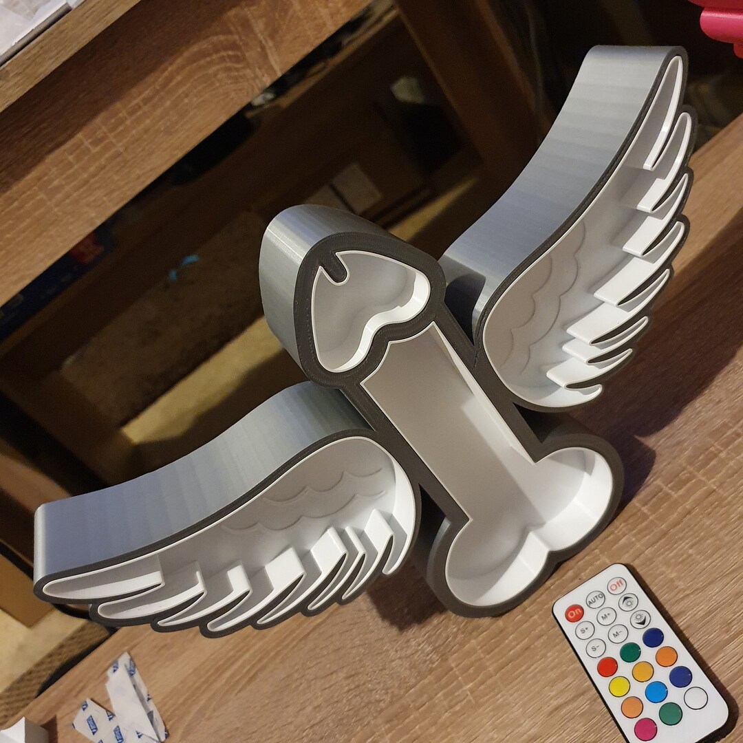Penis Angel Lamp Dick Angel Lamp Bedside Lamp Novelty Item Led Lamp 