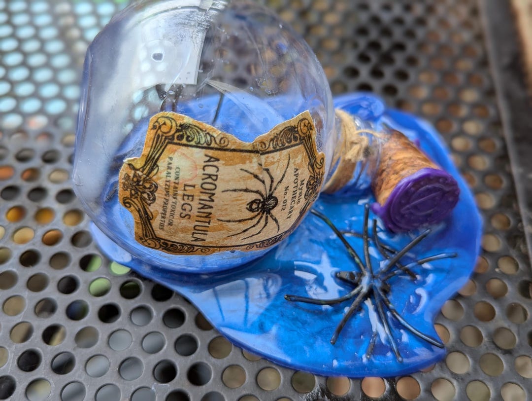 Spilt Potion Bottles/harry Potter Inspired/decor Halloween - Etsy