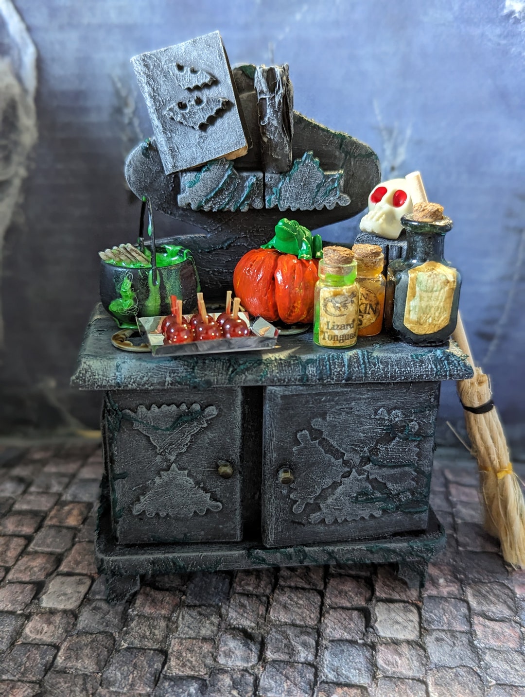 Haunted Dolls House Witches Kitchen Etsy