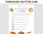 Thanksgiving Gratitude Game, Thanksgiving Party Game, Friendsgiving Game, Thanksgiving Kids Game, Thanksgiving Conversation Starters