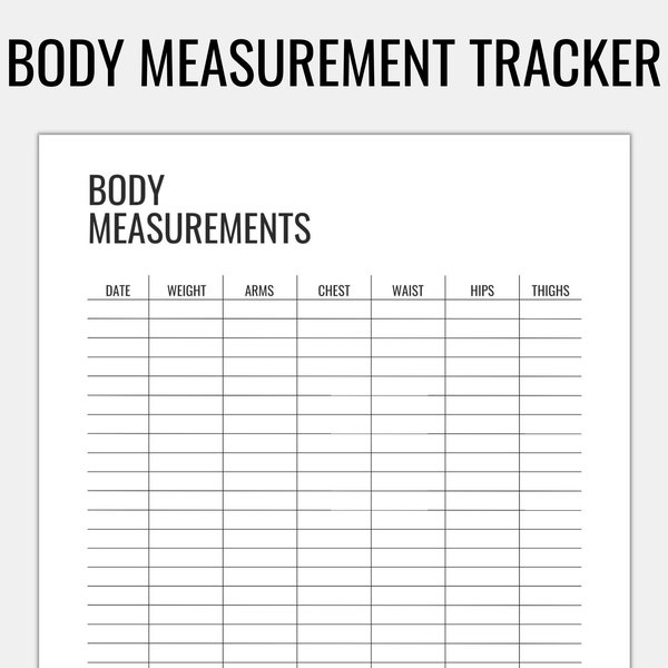Body Measurement Tracker. Weight Loss Planner. Weight Loss Tracker. Weight Loss Journal. Weight Tracker Body Progress.