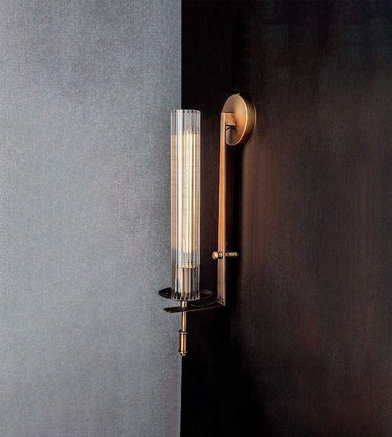Handmade Modern and Elegant Wall Sconce,Wall Lamp for Home Decor,Dark Antique Color Wall Light