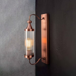 Rose Gold Sconces,Crystal Sconce,Antique Sconce,Wall Sconce,Retro Style Sconce,Minimalist Wall Sconce,Wall Decor Light,Industrial Wall light