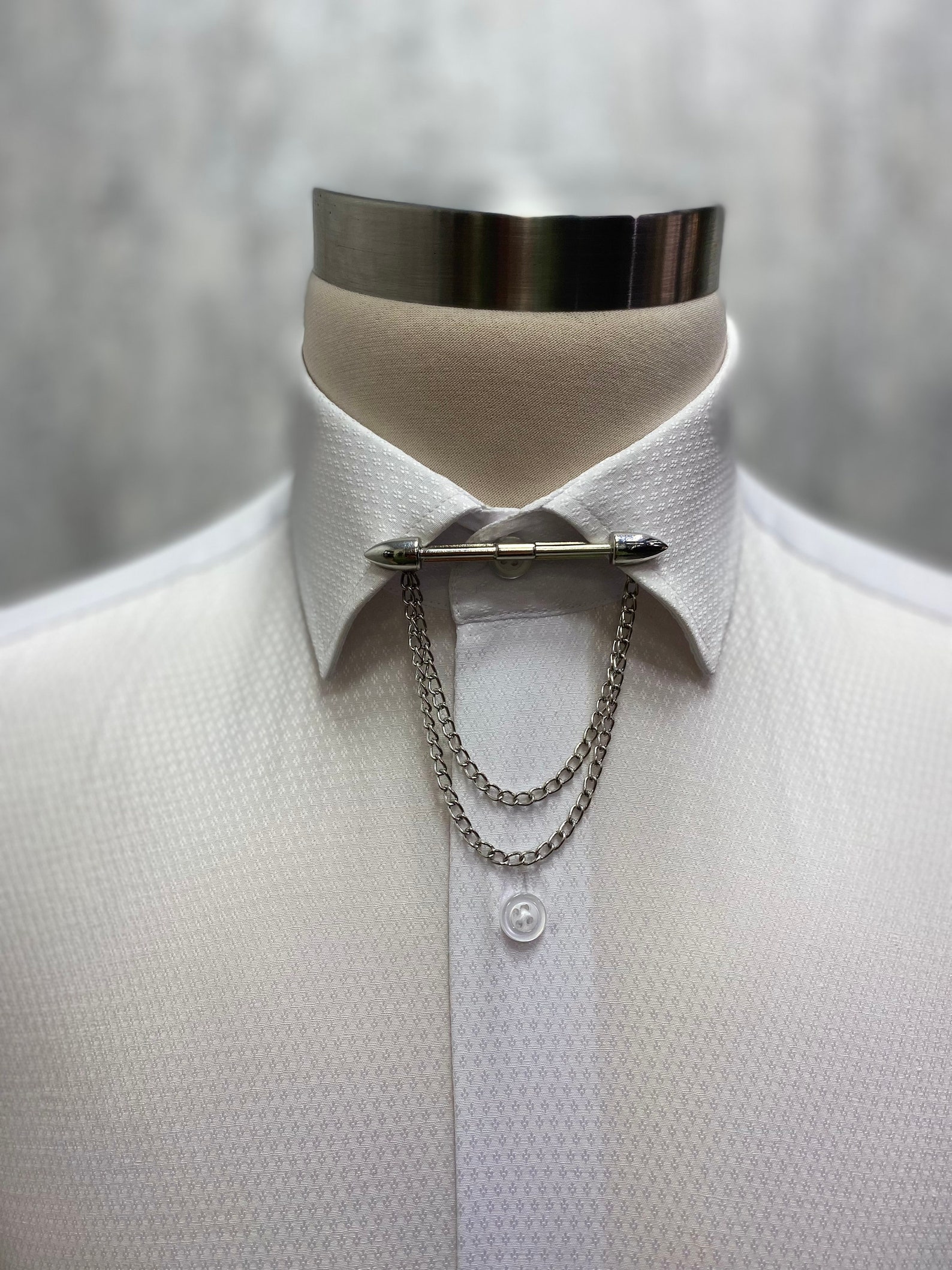 Collar Bar Shirt Collar Clips Men's Collar Tie Bar Etsy