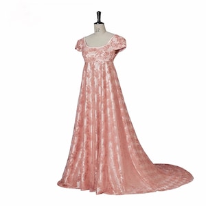 Regency Sewing Patterns | Bridgerton, Jane Austin     Bridgerton Dress Regency Prom Ball Gown Vintage Fairytale Victorian Dress Hi Waistline Regency Ball Gown Historical Prom Gown for Ladies  AT vintagedancer.com