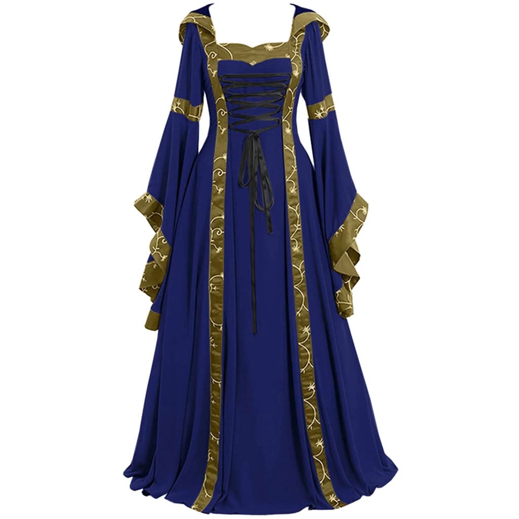 Medieval Regency Dress Victorian Renaissance Dress Vintage - Etsy