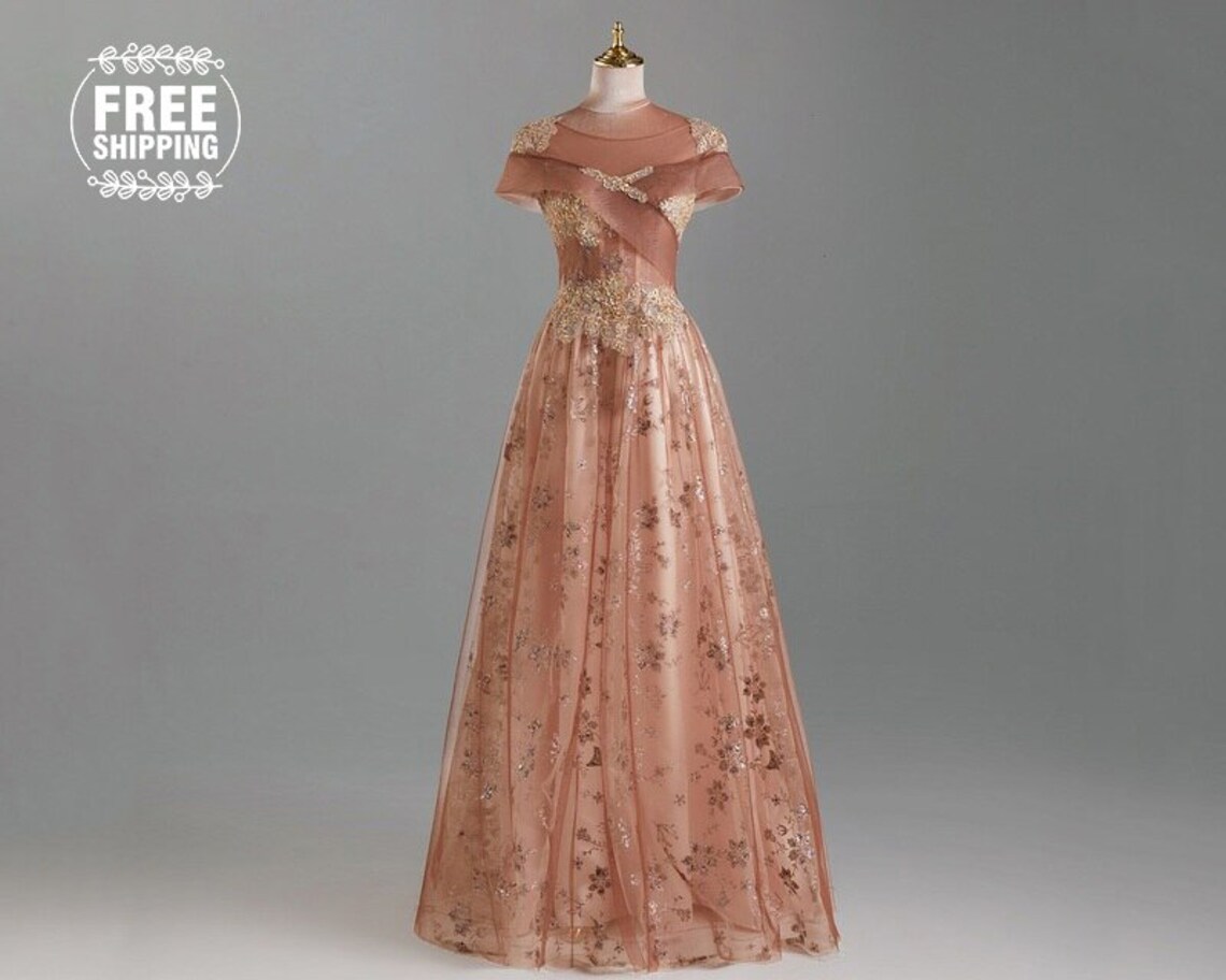 Prom Dress Ball Gown Regency Ball Gown Baby Doll Bridesmaid Etsy