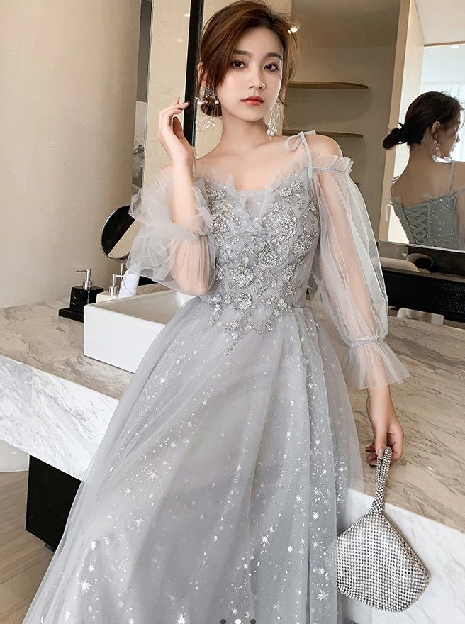 Regency Prom Dress Ball Gown Women Fairy Wedding Guest Dress - Etsy UK