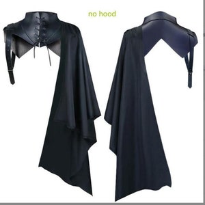 Medieval Witch Cloak With Hood Renaissance Viking Knight - Etsy