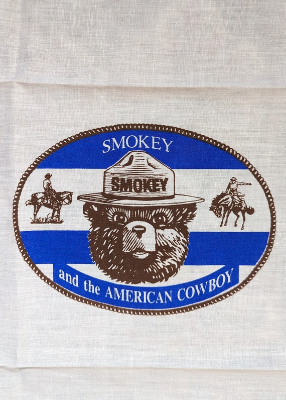 Smokey the Bear and the American Cowboy Bandana