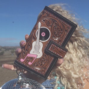 Dolly Taught Me a Haute Southern Hyde by Beth Marie Exclusive Hand Tooled Wallet