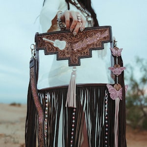 Bolsa de estadio Dolly Taught Me Clear Event, una exclusiva de Haute Southern Hyde de Beth Marie