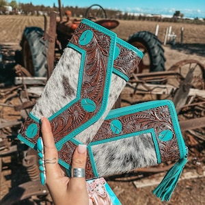Turquoise Vibes Portemonnaie von Beth Marie Exclusive